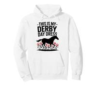 This is My Derby Day Dress Horse Racing Horse Riding Sweat à Capuche