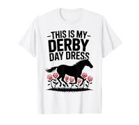 This is My Derby Day Dress Horse Racing Horse Riding T-Shirt