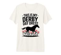 This is My Derby Day Dress Horse Racing Horse Riding T-Shirt Haut de Gamme