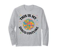 This Is My Disco Costume amusant rétro fête Halloween danse Manche Longue