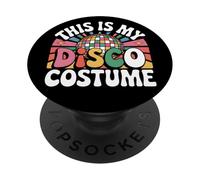 This is My Disco Costume années 70 Funky Party années 70 60 Groove PopSockets PopGrip Adhésif