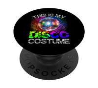 This is My Disco Costume - Funky Party années 70 Groove PopSockets PopGrip Adhésif