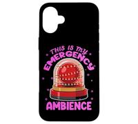 This is My Emergency Ambience Coque pour iPhone 16 Plus