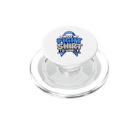 This is My Fight Shirt T1D Warrior Sensibilisation au diabète PopSockets PopGrip pour MagSafe
