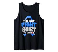 This is My Fight Shirt T2D Warrior Diabetes Awareness Débardeur