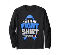This is My Fight Shirt T2D Warrior Diabetes Awareness Manche Longue