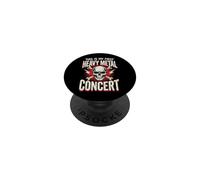 This is My First Heavy Metal Concert Festival PopSockets PopGrip Adhésif