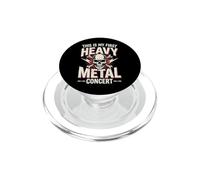 This is My First Heavy Metal Concert Festival PopSockets PopGrip pour MagSafe