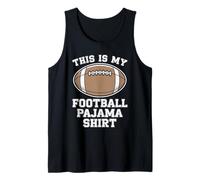 This is My Football Pyjama Shirt Funny Football Sleep Débardeur