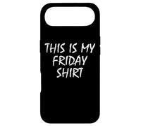 This is My Friday Shirt Funny Prank April Fools Day Coque pour iPhone Air