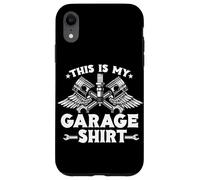 This Is My Garage Shirt Car Guy Réparation de véhicule Garage Auto Coque pour iPhone XR