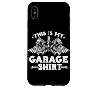 This Is My Garage Shirt Car Guy Réparation de véhicule Garage Auto Coque pour iPhone XS Max