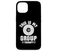 This is My Group Therapy Cool Pro Gun Range Shooting Lovers Coque pour iPhone 13