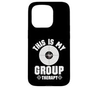 This is My Group Therapy Cool Pro Gun Range Shooting Lovers Coque pour iPhone 15 Pro