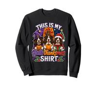 This is My Hallothanksmas English Springer Spaniel Dog Lover Sweatshirt