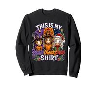 This is My Hallothanksmas Horse Halloween Thanksgiving Xmas Sweatshirt