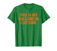 This is My Halloween Costume T-Shirt, Homme, Vert Kelly, XXL