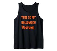 This is My Halloween Costume Trick Or Treat Witch Hat Funny Débardeur