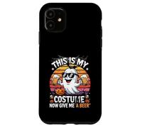 This is My Halloween Costumes Now Give Me A Beer Ghost Drunk Coque pour iPhone 11