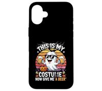 This is My Halloween Costumes Now Give Me A Beer Ghost Drunk Coque pour iPhone 16 Plus