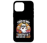 This is My Halloween Costumes Now Give Me A Beer Ghost Drunk Coque pour iPhone 16 Pro Max