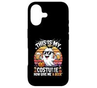 This is My Halloween Costumes Now Give Me A Beer Ghost Drunk Coque pour iPhone 17