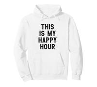 This is My Happy Hour #Workout Fitness Yoga Sweat à Capuche