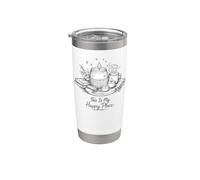 This Is My Happy Place Funny Candle Maker Chandler Gift Gobelet isotherme en acier inoxydable double paroi