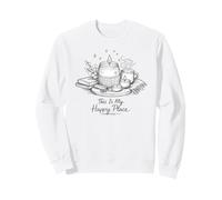 This is My Happy Place Funny Candle Maker Chandler Gift Sweatshirt