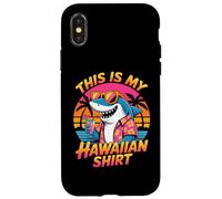 This is My Hawaiian Shirt Hawaï Tropical Luau Costume Party Coque pour iPhone X/XS