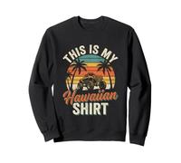 This is My Hawaiian Shirt Tropical Luau Costume Party Hawaï Sweatshirt