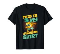 This-is My Hawaiian Summer Design rétro Feuille de Palmier Summer T-Shirt