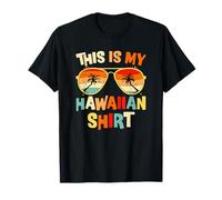 This-is My Hawaiian Summer Retro Design Feuilles de Palmier rétro T-Shirt