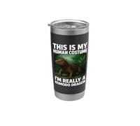 This Is My Human Costume I'm A Komodo Dragon Halloween Easy Gobelet isotherme en acier inoxydable double paroi