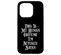 This is My Human Costume I'm Actually Satan Coque pour iPhone 15 Pro