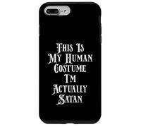 This is My Human Costume I'm Actually Satan Coque pour iPhone 7 Plus/8 Plus