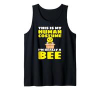 This is My Human Costume I'm Really A Bee Abeille Débardeur