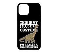 This is My Human Costume I'm Really A Brachiosaurus Coque pour iPhone 12 Mini