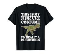 This is My Human Costume I'm Really A Carnotaurus T-Shirt