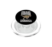 This is My Human Costume I'm Really A Dilophosaurus Costume PopSockets PopGrip pour MagSafe