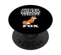 This Is My Human Costume I'm Really A Fox PopSockets Support et Grip pour Smartphones et Tablettes