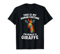 This is My Human Costume I'm Really a Girafe T-Shirt