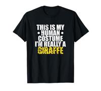 This is My Human Costume I'm Really a Girafe T-Shirt
