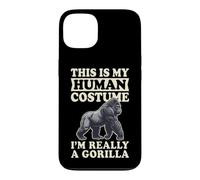 This is My Human Costume I'm Really A Gorilla Coque pour iPhone 13