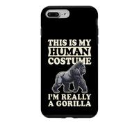 This is My Human Costume I'm Really A Gorilla Coque pour iPhone 7 Plus/8 Plus