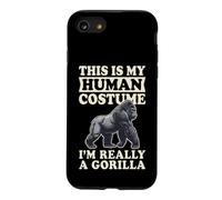This is My Human Costume I'm Really A Gorilla Coque pour iPhone SE (2020) / 7/8