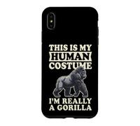 This is My Human Costume I'm Really A Gorilla Coque pour iPhone XS Max