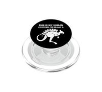 This is My Human Costume, I'm Really A Kangouroo Lover Funny PopSockets PopGrip pour MagSafe