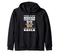 This is My Human Costume I'm Really A Koala Sweat à Capuche