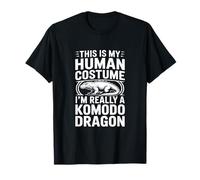This is My Human Costume Im Really A Komodo Dragon Drôle T-Shirt